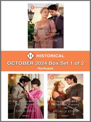 cover image of Harlequin Historical--October 2024--Box Set 1 of 2